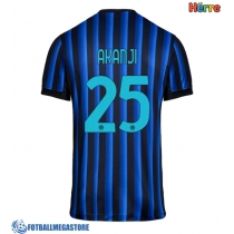 Fotballdrakt Herre Inter Milan Manuel Akanji #25 Hjemmedrakt 2025-26 Kortermet